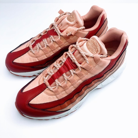 Nike Shoes - Nike Women's Air Max 95 Team Crimson Dusty Peach